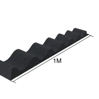 Burlete sellador poliuretanico chapa sinusoidal 25mm x m
