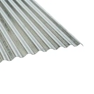 Chapa sinusoidal acanalada galvanizada