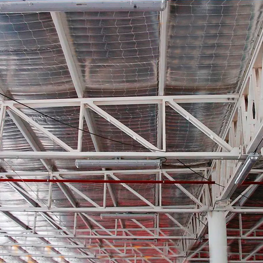 Malla plastica tejido 100mm x 100mm sosten aislante reforzada apto tensar 2m x 50m rollo x 100m² — foto 2