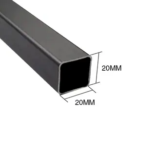 Caño cuadrado estructural 20mm x 20mm x 2mm x 6m