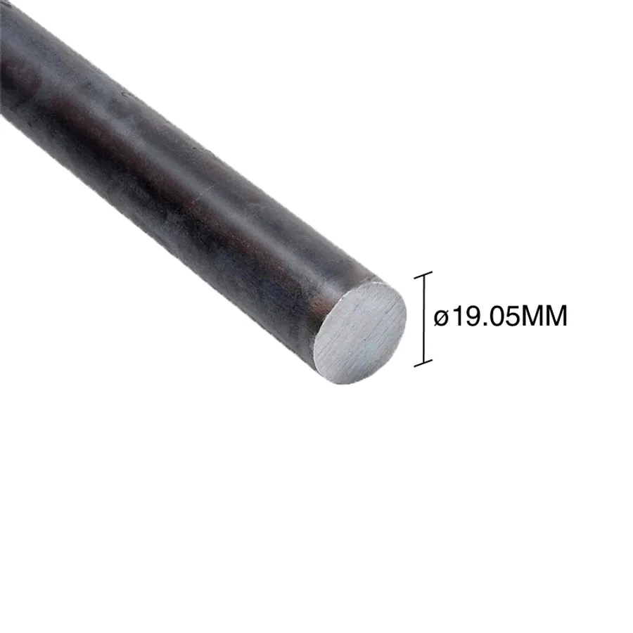 Barra redonda herreria acero laminado en caliente ø 3/4" - ø 19.05mm x 6m