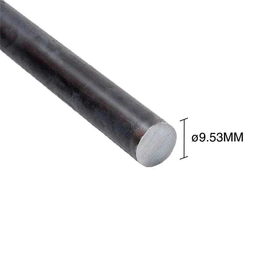 Barra redonda herreria acero laminado en caliente ø 3/8" - ø 9.53mm x 6m