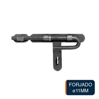 Pasador chico forjado hierro ø 11mm x 110mm x 180mm