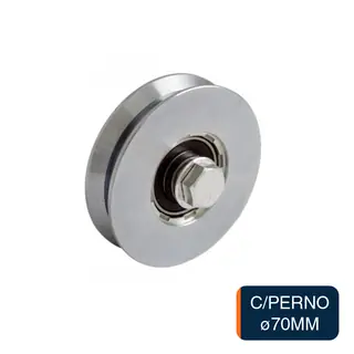 Roldana c/perno ø 70mm