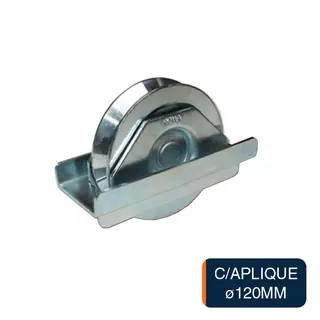 Roldana quitypon c/aplique ø 120mm
